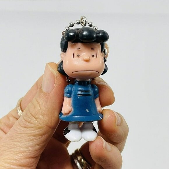 Peanuts Accessories Peanuts Snoopy Lucy Keychain Chain Figure Moody